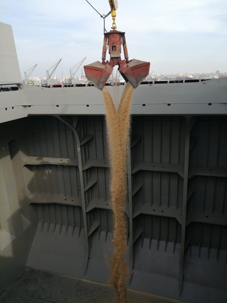 Port grab loading salt hold