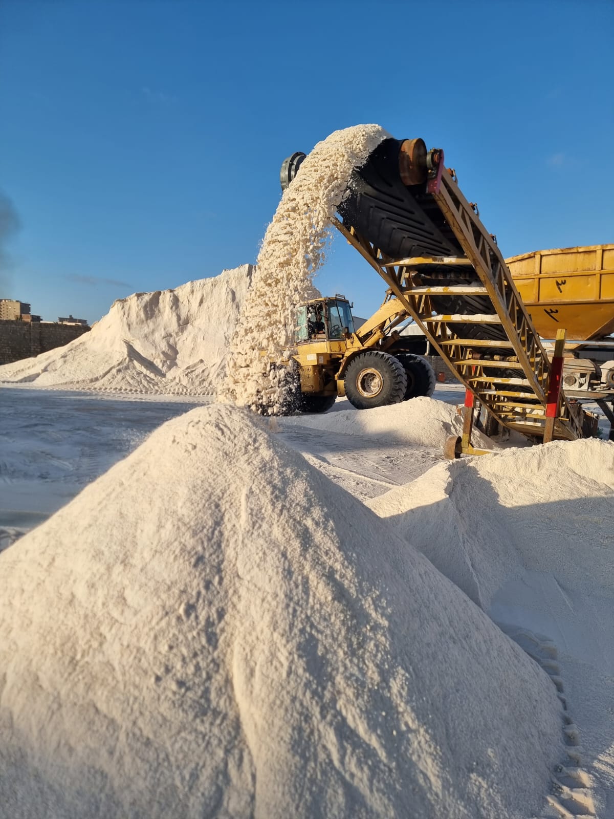 Rock salt operation